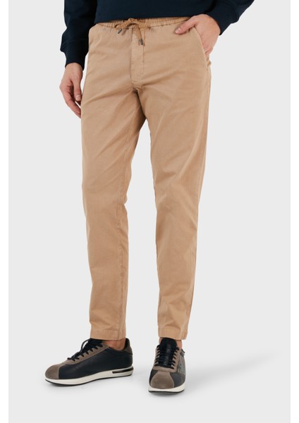 Belden Bağlamalı Pamuklu Cepli Regular Fit Pantolon Erkek Pantolon MW0MW32131 Rbl