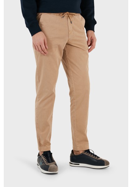 Belden Bağlamalı Pamuklu Cepli Regular Fit Pantolon Erkek Pantolon MW0MW32131 Rbl
