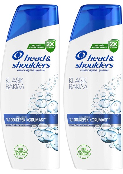 H&S Şampuan Klasik Bakım 1in1 330 ml x2 Adet fiyatları