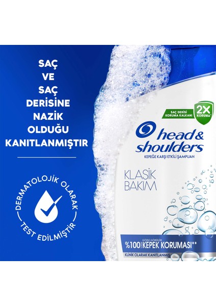 H&S Şampuan Klasik Bakım 1in1 330 ml x2 Adet fırsatları