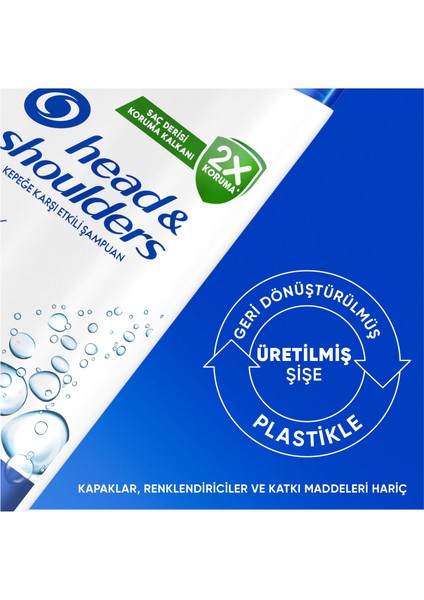 H&S Şampuan Klasik Bakım 1in1 330 ml x2 Adet