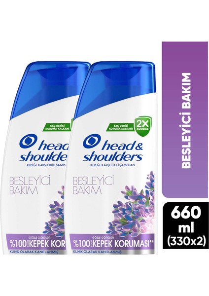 H&S Şampuan Besleyici Bakım 1in1 330 ml x2 Adet