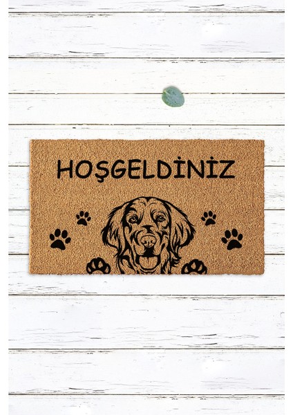 Çerçeve Hoşgeldiniz Kapı Önü Paspas, Koko Paspas.webp