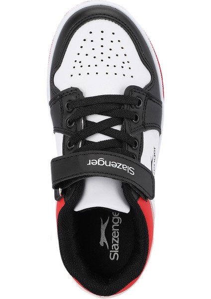 PRINCE I Unisex Çocuk Sneaker Koşu & Yürüyüş Ayakkabısı Beyaz / Siyah / Kırmızı