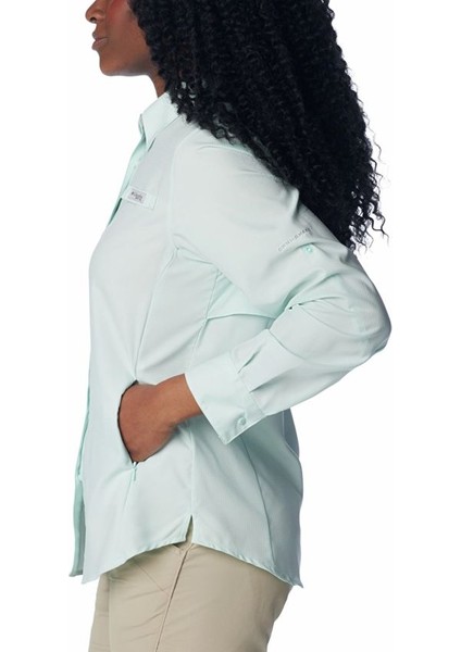 Womens Tamiami Iı Ls Shirt Kadın Uzun Kollu Gömlek Yeşil FL7278-330 modelleri