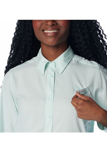 Womens Tamiami Iı Ls Shirt Kadın Uzun Kollu Gömlek Yeşil FL7278-330 fırsatları