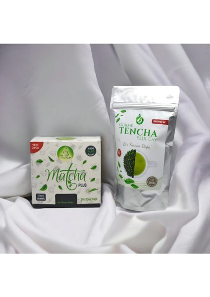 Matcha Plus Saf Matcha Çayı ve Gurme Tencha Yeşil Çay