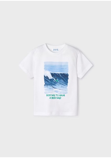 Erkek Çocuk 3 Parça Baskılı T-Shirt - Şort Takım Yeşil-Beyaz fiyatları