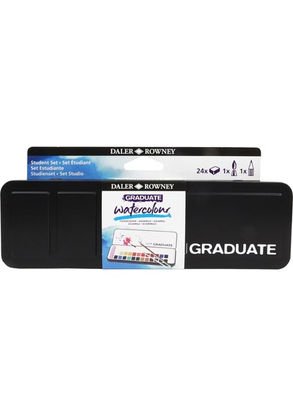 Daler Rowney Graduate Suluboya Seti 24 Renk FT135900024