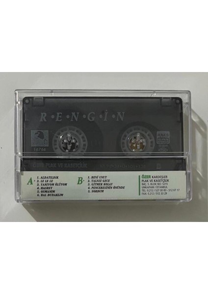 Rengin Aldatıldık Kaset (Orjnal Dönem Baskı Kaset)