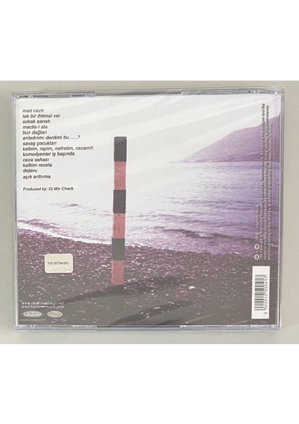 Ceza Med Cezir CD (Jelatininde Sıfır Orjnal Dönem Baskı Cd)