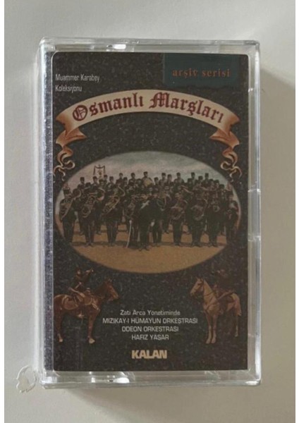 Osmanlı Marşları Kaset (Jelatininde Sıfır Orjnal Dönem Baskı Kaset)