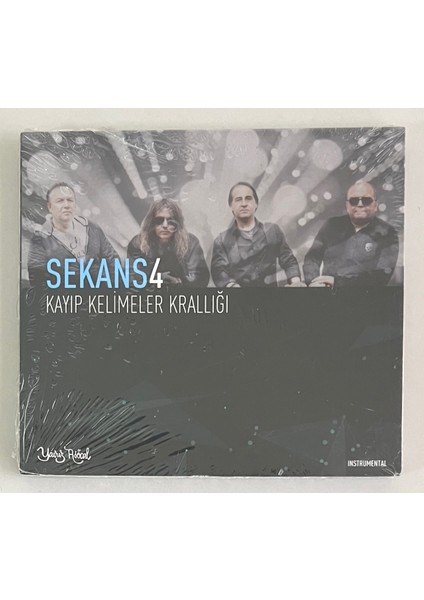 Sekans4 Kayıp Kelimeler Krallığı CD (Jelatininde Sıfır Orjnal 2016 Dönem Baskı Cd)