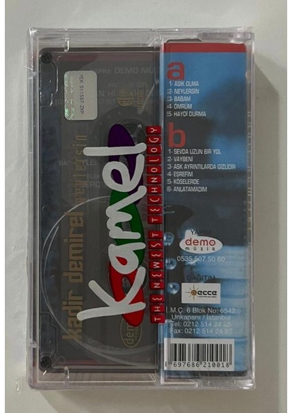 Kadir Demirel Neylersin Kaset (Jelatininde Sıfır Orjnal Dönem Baskı Kaset) fiyatları