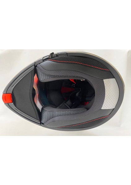 Genesis A1 Mat Siyah mt Çene Açılır Kask Iç Güneş Vizörlü indirimleri