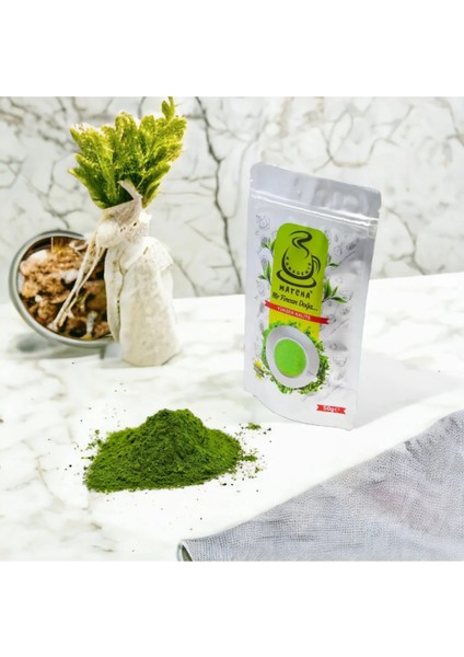 Saf Matcha 50 Gr+ Gurme Siyah Çay 250 gr