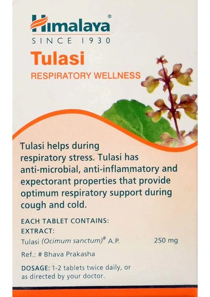 Herbals Tulasi (Holy Basil) 60 Tablet – Kutsal Fesleğen modelleri