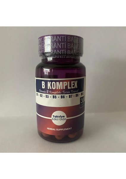 My FarmaEx Vitamin B Komplex 30 Kapsül