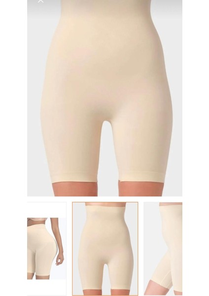 Kadın Göbek ve Bacak Bölgesi Için Toparlayıcı Paçalı Korse(1 Beden Inceltir)