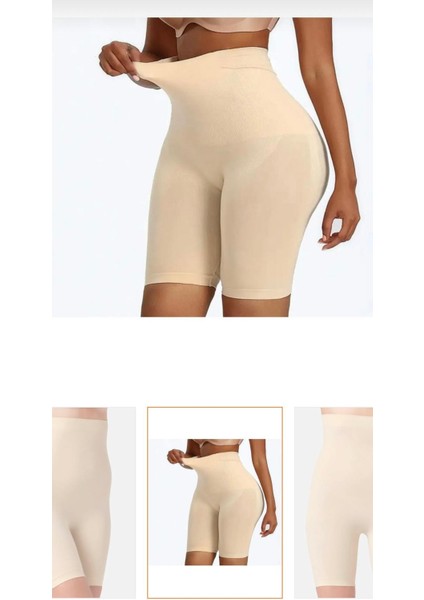 Kadın Göbek ve Bacak Bölgesi Için Toparlayıcı Paçalı Korse(1 Beden Inceltir) modelleri