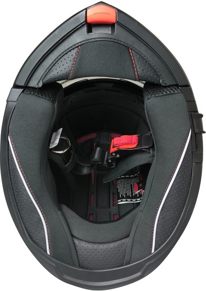 966 V2 Çene Açılır Kask Grey
