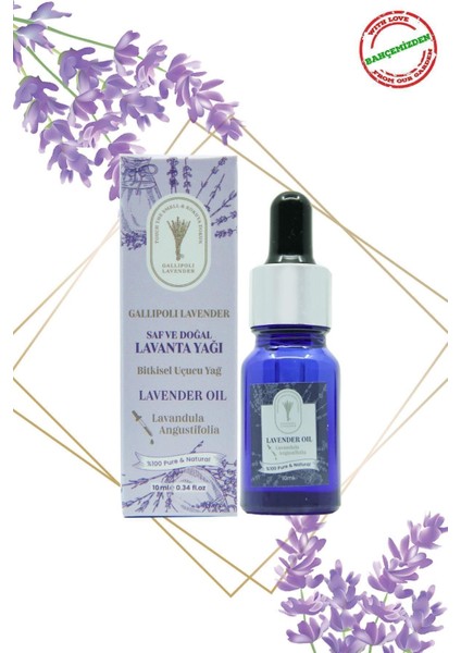 Dr. Lavender Saf ve Doğal Lavanta Yağı 10 ml 3 Adet