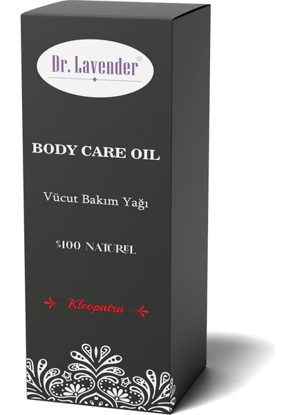 Dr. Lavender 6 Çeşit Doğal Esansiyel Yağlı Vücut Bakım Yağı 50 ml