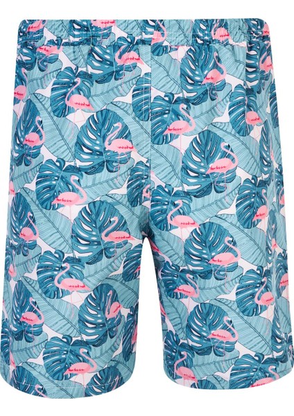 Erkek Deniz Havuz Şortu Desenli Caleb S241 Mint fiyatları
