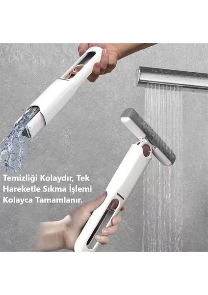 Mini Mop Kendinden Sıkmalı Mini Temizlik Paspası fırsatları