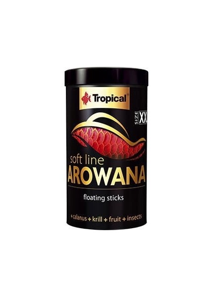 Softline Arowana Xxlarge Yetişkin Arowanalar Için Renklendirici Balık Yemi 250 ml 80 gr - 67354