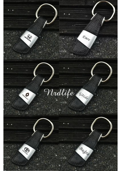 Kişiye Özel Isim Ve Araç Logo Baskılı Suni Deri Anahtarlık, Araç Logo Baskılı Oto Anahtarlık fiyatları