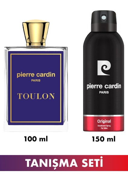 Toulon Edt 100 ml Parfüm & 150 ml Deodorant Erkek Seti STCC021286