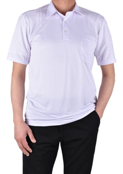 Bd-02 Gömlek Yaka Tişört/beyaz/xl