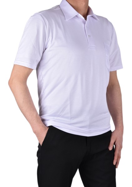 Bd-02 Gömlek Yaka Tişört/beyaz/xl