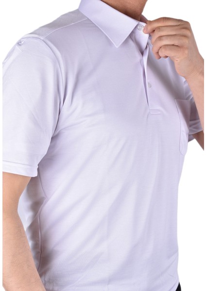 Bd-02 Gömlek Yaka Tişört/beyaz/xl