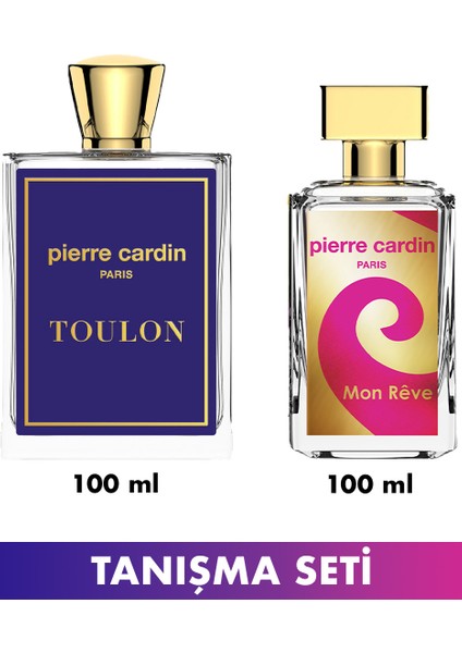 Mon Reve & Toulon Edt 100 ml Kadın Erkek Parfüm Seti STCC021284