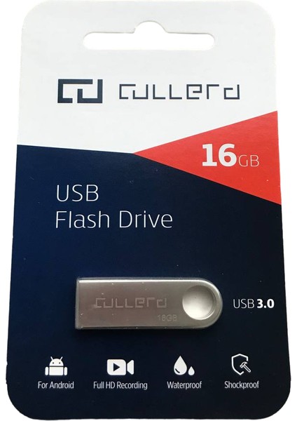 16GB USB 3.0 Metal Flash Bellek