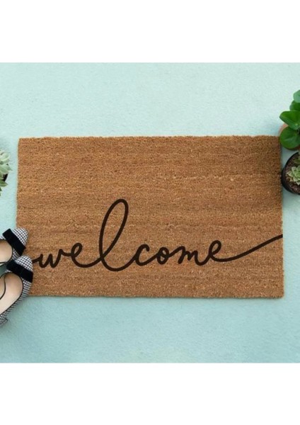 Welcome Simple Kapı Önü Paspas, Koko Paspas
