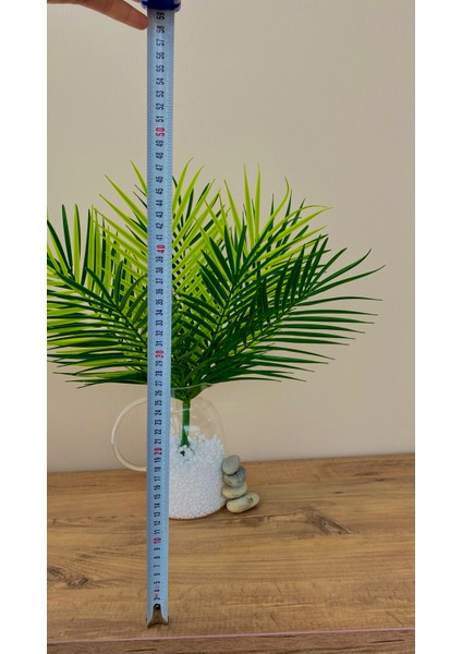 Yapay Şekillendirilebilir Palmiye Demeti 9 Dallı Areka Yaprağı 50 cm modelleri