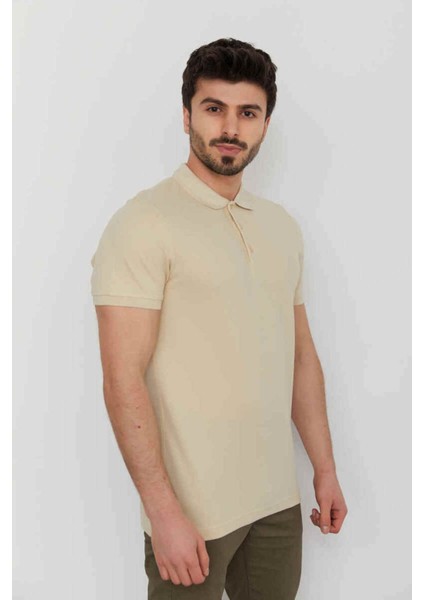 Caz 4613 Polo Yaka Erkek Yakalı Pike T-Shirt Bulut fiyatları