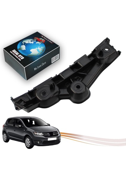 Dacia Sandero 2 Için Ön Sol Tampon Braketi Ayağı 631433758R