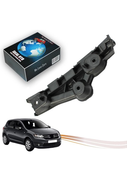 Dacia Sandero 2 Için Ön Sağ Tampon Braketi Ayağı 631427092R