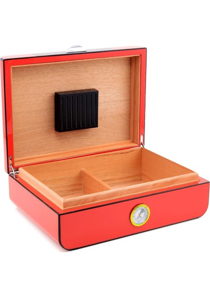Racing Edition Kardon Dizayn Humidor Puro Kutusu Kırmızı 40's