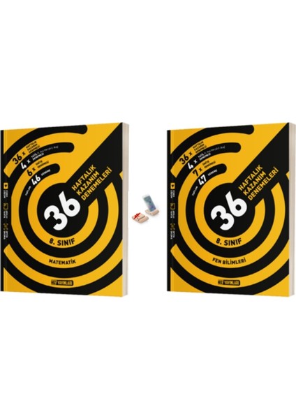 LGS 8. Sınıf Haftalık Deneme ( Matematik-Fen) -Ahşap Telefon Tutucu