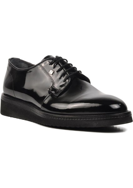 2980 Siyah Rugan Hakiki Deri Erkek Günlük Ayakkabı