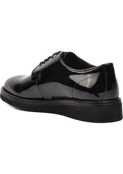 2980 Siyah Rugan Hakiki Deri Erkek Günlük Ayakkabı fırsatları