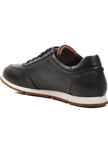 241338 Siyah Hakiki Deri Erkek Günlük Ayakkabı fırsatları