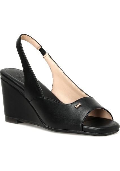 Nine West Asıen 3fx Siyah Kadın Comfort Sandalet