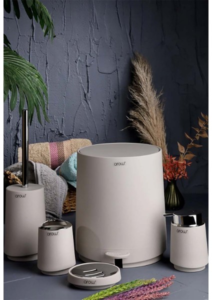 Banyo Seti Vona 5 Parça Akrilik TR-3664