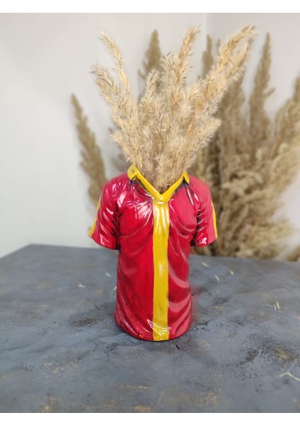Taraftar Forma Galatasaray Polyester Obje (Minimal Vazo ) modelleri